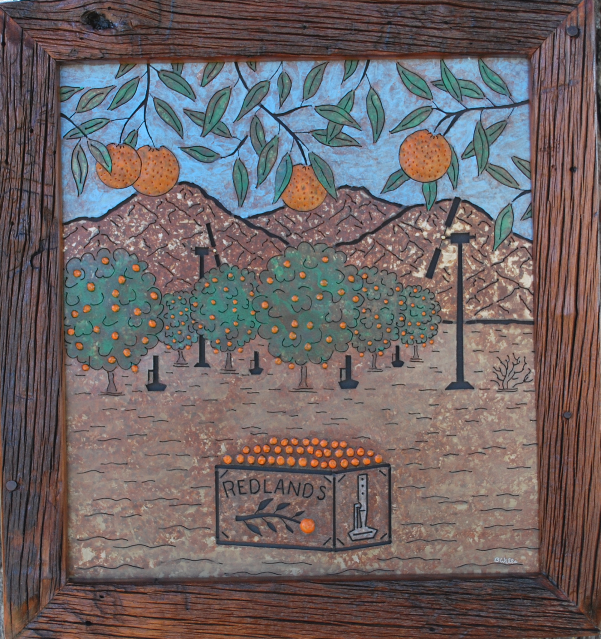 Click here to view Redlands Orange Grove View by Brad Willason