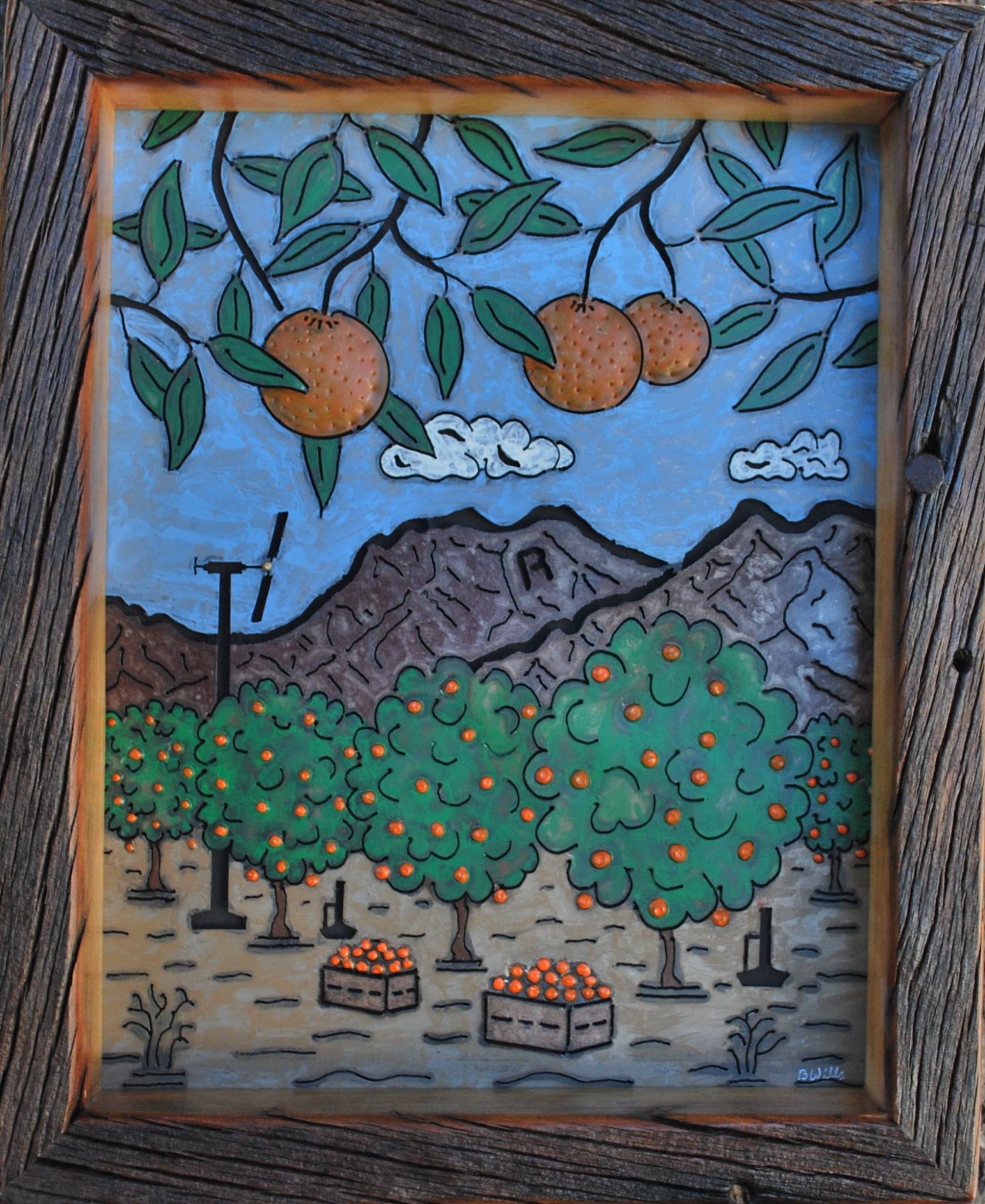 Click here to view Redlands Orange Grove View by Brad Willason
